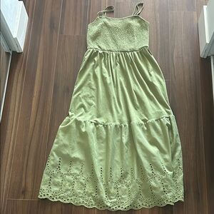❤️ 3/$25 Maxi Green Summer Dress